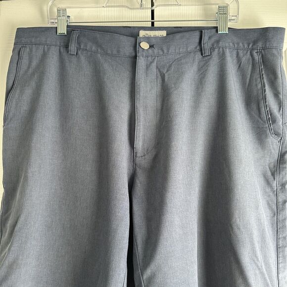 Peter Millar Shorts Mens Size 38 Slate Blue Performance Flat Front Stretch Golf - Picture 4 of 10